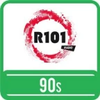 logo R101 90s
