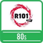 logo R101 80s
